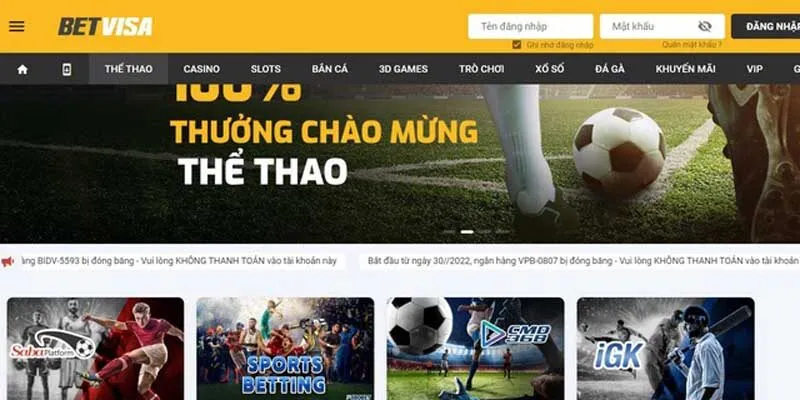 Cá cược thể thao hấp dẫn, tỷ lệ kèo cược cạnh tranh hàng đầu thị trường